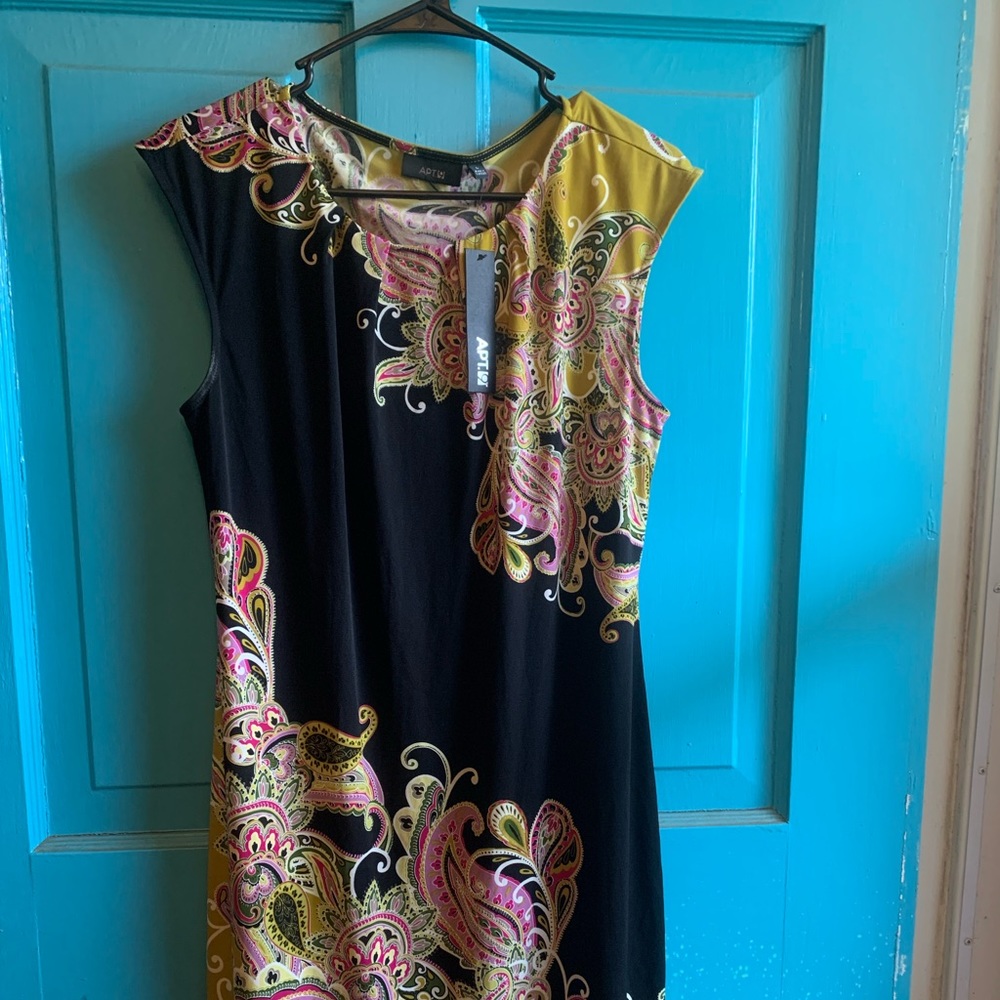 NWT Apt 9 sleeveless dress - size L